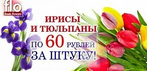 Сеть цветочных салонов Flo fresh flowers на метро Площадь Гарина-Михайловского