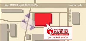 Сеть магазинов Народные кухни в Ленинском районе