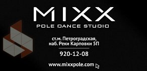 Студия танца Mixx Pole Dance на набережной реки Карповки