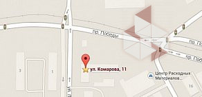Строительная компания на улице Комарова
